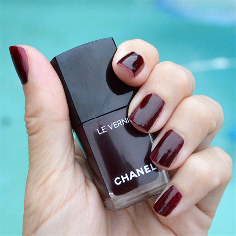 rouge noir nail polish chanel